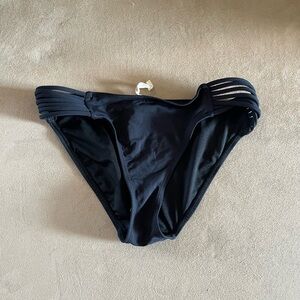 Garage - Black Strappy Bikini Bottom